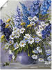 Artland Wandbild "Rittersporn", Blumen, (1 St.), als Leinwandbild, Poster in
