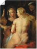 Artland Kunstdruck "Toilette der Venus", Frau, (1 St.)