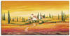 Wandbild ARTLAND "Traumhafte toskanische Landschaft" Bilder Gr. B/H: 150 cm x 75 cm,