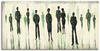 Wandbild ARTLAND "Vor allen" Bilder Gr. B/H: 150 cm x 75 cm, Leinwandbild...