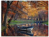 Wandbild ARTLAND "Bunte Herbstlandschaft" Bilder Gr. B/H: 80 cm x 60 cm,...
