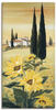 Artland Wandbild "Südliche Weite", Blumen, (1 St.), als Leinwandbild, Poster,
