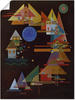 Artland Kunstdruck "Spitzen im Bogen. 1927", Muster, (1 St.), als Leinwandbild,