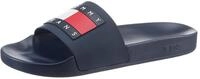 Tommy Jeans Badepantolette "TOMMY JEANS POOL SLIDE ESS", Sommerschuh, Poolslides,