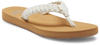 Zehentrenner ROXY "PORTO IV SNDL NAT" Gr. 41, beige (natural) Schuhe