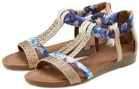 LASCANA Sandale "Sommerschuh, Sandalette, offener Schuh," mit aufwendiger...
