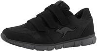 Sneaker KANGAROOS "K-BlueRun 701 B", Damen, Gr. 36, schwarz, Textil, Schuhe Sneaker,