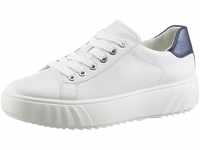 Sneaker ARA "MONACO" Gr. 3,5 (36), bunt (weiß, nachtblau) Damen Schuhe Sneaker