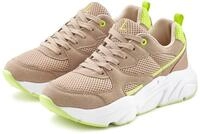 LASCANA Sneaker "Turnschuhe," Schn&uuml;rhalbschuh, leichte Chunky-Sohle, herausnehmbare