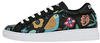 Sneaker DOGO "Flowers & Birds" Gr. 36, Normalschaft, schwarz Damen Schuhe...