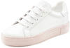 Sneaker ELBSAND Gr. 36, weiß (weiß, rosé) Damen Schuhe Halbschuh Skaterschuh