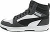 Sneaker PUMA "REBOUND V6" Gr. 42,5, schwarz-weiß (puma white, puma black,...