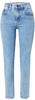 Straight-Jeans LEVI'S "724 High Rise Straight" Gr. 27, Länge 30, blau (middle