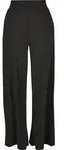 Stoffhose URBAN CLASSICS "Urban Classics Damen Ladies Rib Jersey Wide Leg...