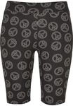 URBAN CLASSICS Fahrradhose "Urban Classics Damen Ladies Soft AOP Cycle Shorts"