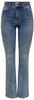 Bootcut-Jeans ONLY "ONLMILA HW FLARED DNM BJ13994 NOOS" Gr. 25, Länge 32, blau