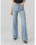 Weite Jeans VERO MODA "VMTESSA HR WIDE JEANS RA339 GA NOOS", Damen, Gr. 27, L&auml;nge