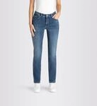 Stretch-Jeans MAC "Melanie", Damen, Gr. 34, L&auml;nge 28, blau (simple wash),