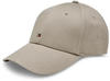 Baseball Cap TOMMY HILFIGER "TH FLAG COTTON 6 PANEL CAP" grau (smooth taupe)...