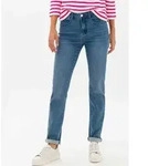 5-Pocket-Jeans BRAX "Style MARY", Damen, Gr. 36, Normalgr&ouml;&szlig;en, grau (stein),