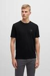 BOSS ORANGE T-Shirt "Tales Regular Fit" 100% Baumwolle BOSS Logo Patch Rundhals