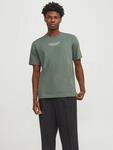 Jack & Jones Rundhalsshirt "JPRBLUARCHIE TEE CREW NECK" mit Logo Print
