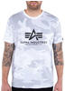Alpha Industries T-Shirt "ALPHA INDUSTRIES Men - T-Shirts Basic T-Shirt Camo"