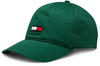 Baseball Cap TOMMY JEANS "TJM ELONGATED FLAG CAP" grün (court green) Damen Caps