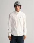 Gant Langarmhemd "Slim Fit Oxford Hemd strukturiert langlebig dicker" Oxford...