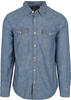 Jeanshemd LEVI'S "LE BARSTOW WESTERN STAND" Gr. M, N-Gr, blau (grant mid blue...