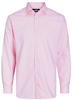 Langarmhemd JACK & JONES "JPRBLAPARKER SHIRT L/S" Gr. L, N-Gr, pink (pink...