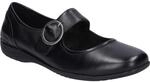 Ballerina JOSEF SEIBEL "Fenja 18, black-black", Damen, Gr. 36, schwarz (schwarz,