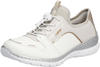 Slip-On Sneaker RIEKER Gr. 36, beige (offwhite, creme) Damen Schuhe Slipper...
