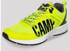 Sneaker CAMP DAVID Gr. 42, grün (neon lime) Herren Schuhe Stoffschuhe mit