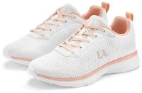 Sneaker LASCANA "Turnschuhe", Damen, Gr. 42, rosa (wei&szlig;, lachsfarben), Obermaterial: