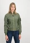 Bomberjacke ALPHA INDUSTRIES "MA-1 VF Light W", Damen, Gr. XS, gr&uuml;n (sage, gr&uuml;n,