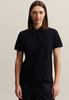 Poloshirt SEIDENSTICKER "Schwarze Rose" Gr. XS, blau (dunkelblau) Damen Shirts...