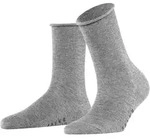 Socken FALKE "Active Breeze", Damen, Gr. 35-38, grau (light graumeliert),