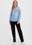 Vero Moda Jeansbluse "VMMARIA LS DENIM SLIM SHIRT MIX NEW"