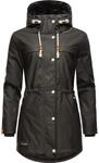 Regenmantel NAVAHOO "Rainy Forest", Damen, Gr. XS (34), schwarz, Obermaterial:...