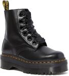 DR. MARTENS Schn&uuml;rboots "Molly" Plateauboots, Chunky Boot mit modischen