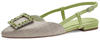 Slingsandalette TAMARIS Gr. 37, grün (limette) Damen Schuhe Sandaletten