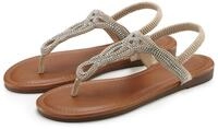 LASCANA Zehentrenner "Sommerschuh, offener Schuh," Sandale, Pantolette mit