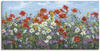 Artland Leinwandbild "Almwiese", Blumenwiese, (1 St.), auf Keilrahmen gespannt