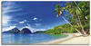 Artland Wandbild "Paradies", Küste, (1 St.), als Leinwandbild, Poster,...