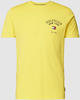 T-Shirt TOMMY HILFIGER "ARCH VARSITY TEE" Gr. M, gelb (eureka yellow) Herren...