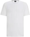 T-Shirt BOSS "T-Shirt Mix & Match T-Shirt R 1er Pack", Herren, Gr. M, wei&szlig;,