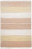 Teppich THEKO "Stripe Cotton" Teppiche Gr. B/L: 120 cm x 180 cm, 5 mm, 1 St., beige