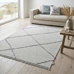 Sansibar Teppich "Braderup" rechteckig 2 mm H&ouml;he Flachgewebe, modernes Scandi