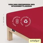 Schlafgut Spannbettlaken "EASY JERSEY Bettlaken, 150 g/m&sup2;, 100% Baumwolle,